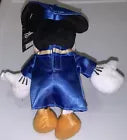 DISNEY Graduation Mickey Mouse 6" Plush Cap Diploma Gown New With Tags