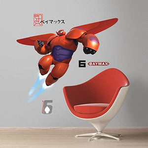 RMK2761GM Big Hero 6 Baymax Peel and Stick Giant Wall Decals