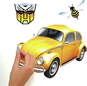 Transformers Bumblebee Peel and Stick Wall Decals